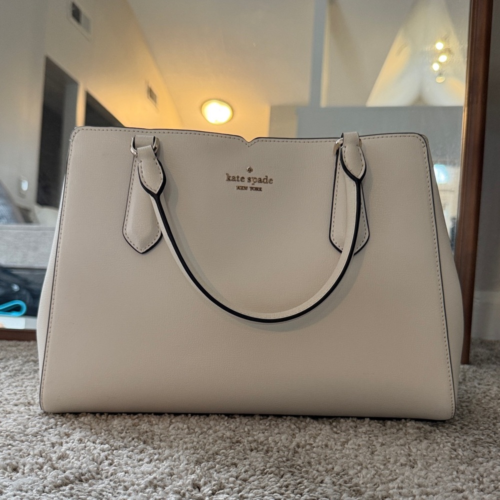 Kate Spade Ivory Tote Bag